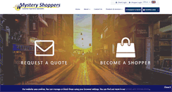 Desktop Screenshot of mystery-shoppers.co.uk